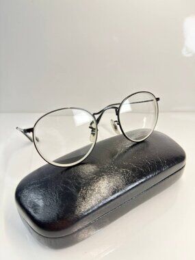 Ray-Ban Round Metal RB3447V 2503 Eyeglasses Black 47-21-140